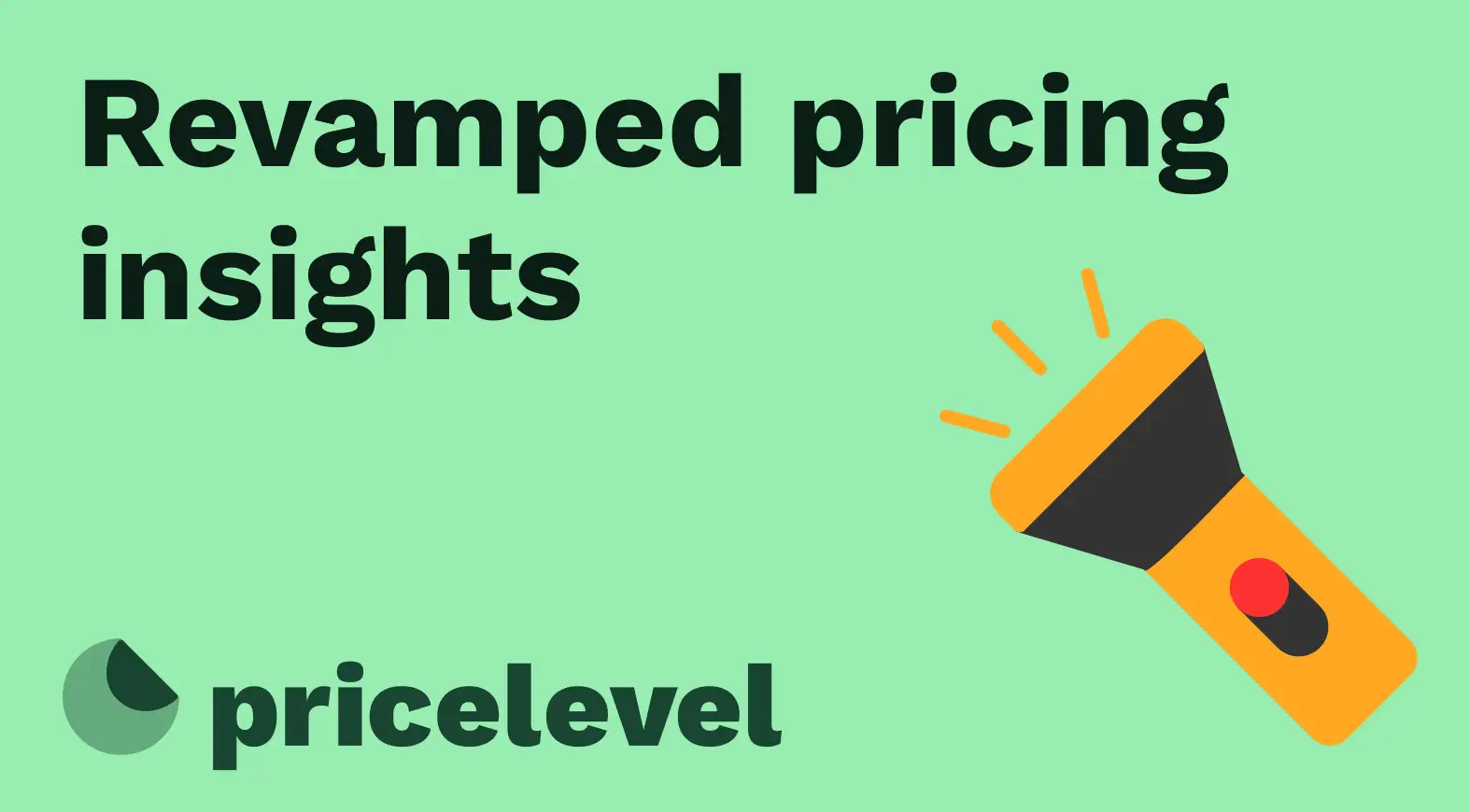 Hero image of Revamped pricing insights